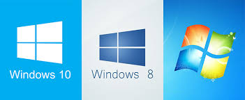 Windows 7 , 8 y 10